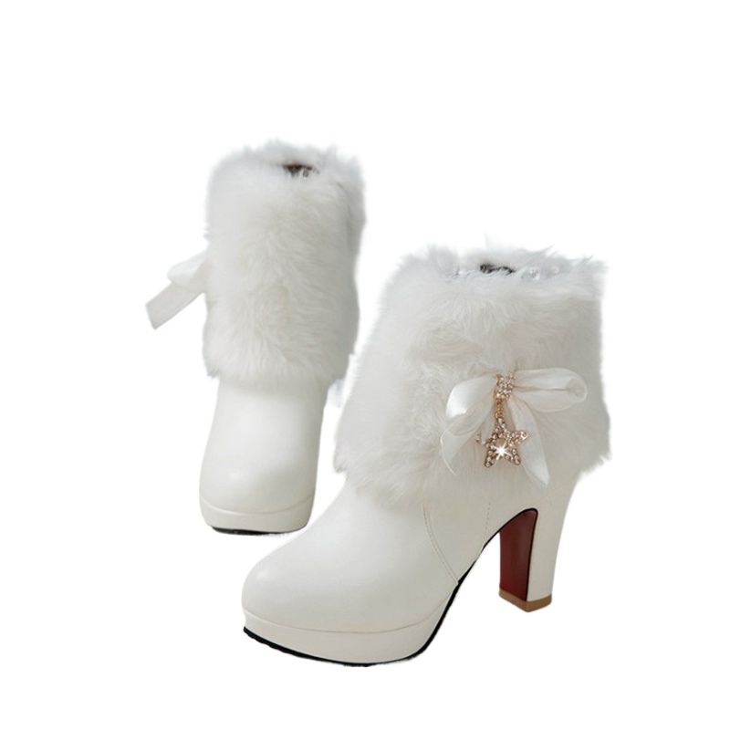 Eve Party - Snow Boots Womens Winter Warm Plush