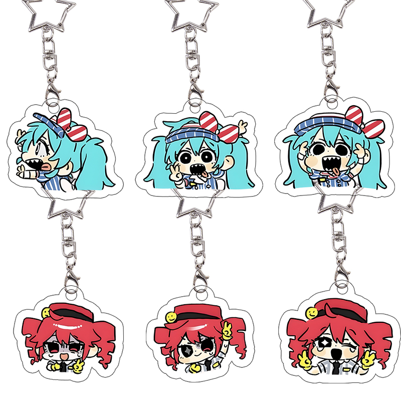 Event Supplies - Hatsune Miku Acrylic Keychain Teto Mesmerizer