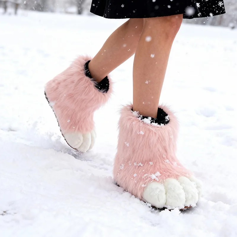 Eve Party - 1Pair Fursuit Feet Paw Shoes Kit