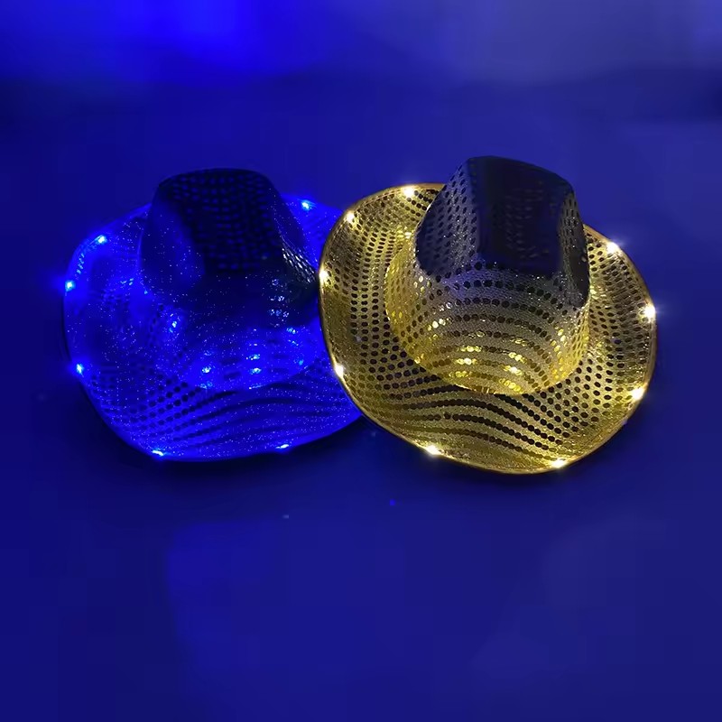 Blinky LED Light Cowboy Cowgir - Party Hat Cone review and price