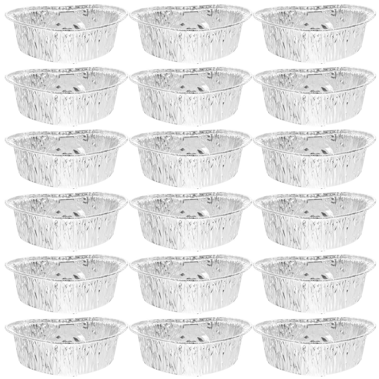 50Pcs Aluminum Foil Tart Molds - Plastic Cup 50Pcs review and price