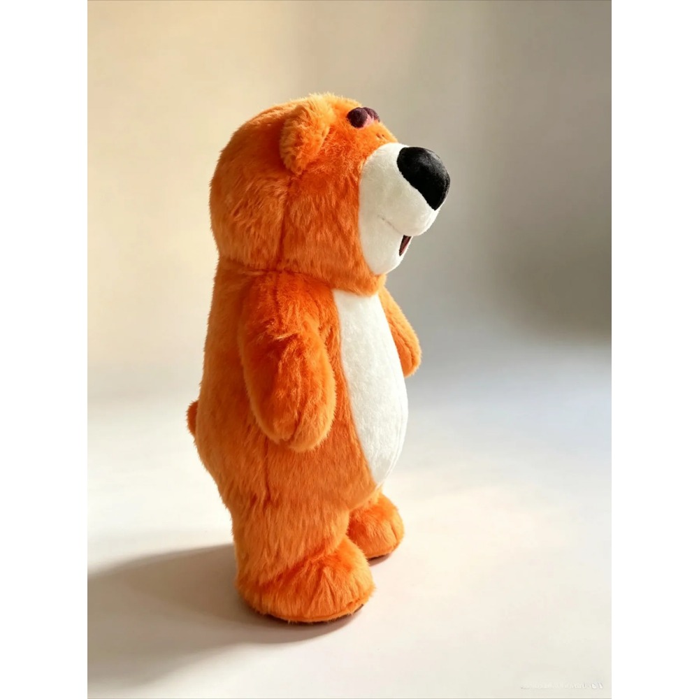 Inflatable Orange Bear Mascot  - Event & Party Supply review and price