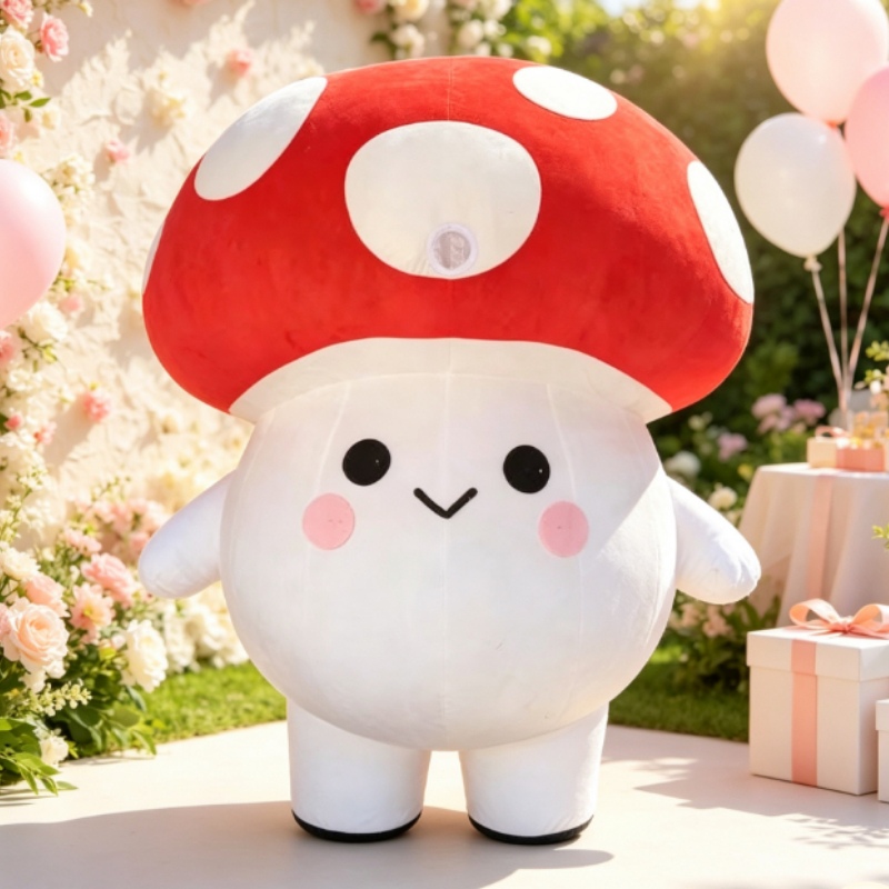 Inflatable Mushroom Mascot Cos - Event & Party Supply review and price