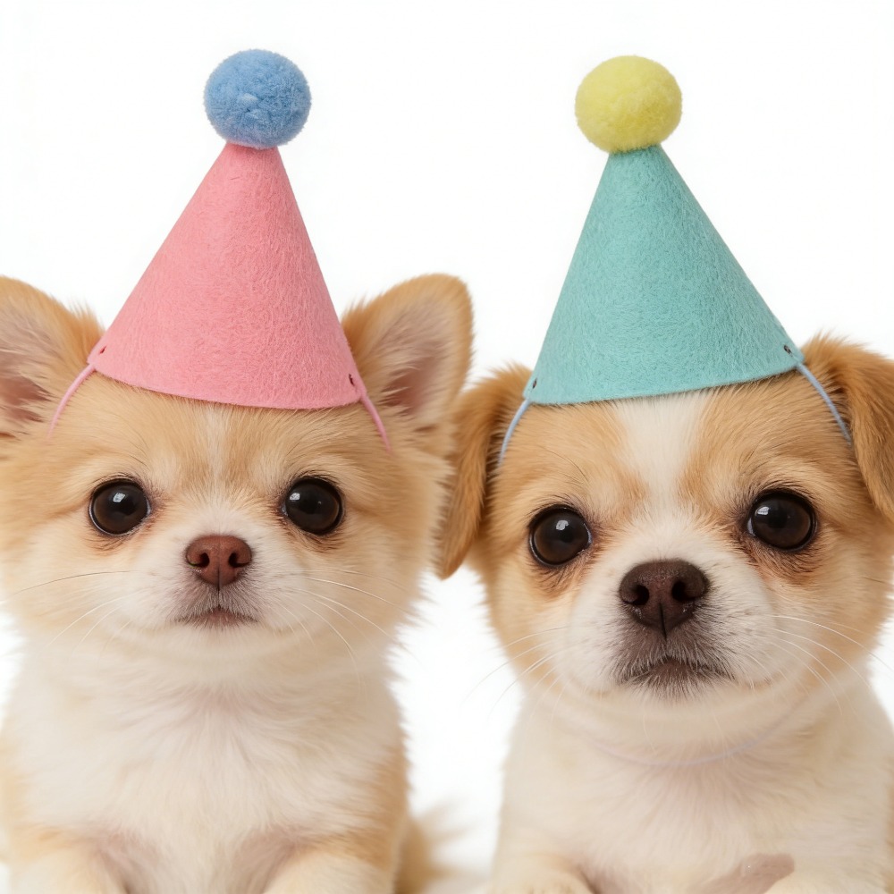 3/6pcs Pet Party Hat Colorful  - Party Hat Cone review and price