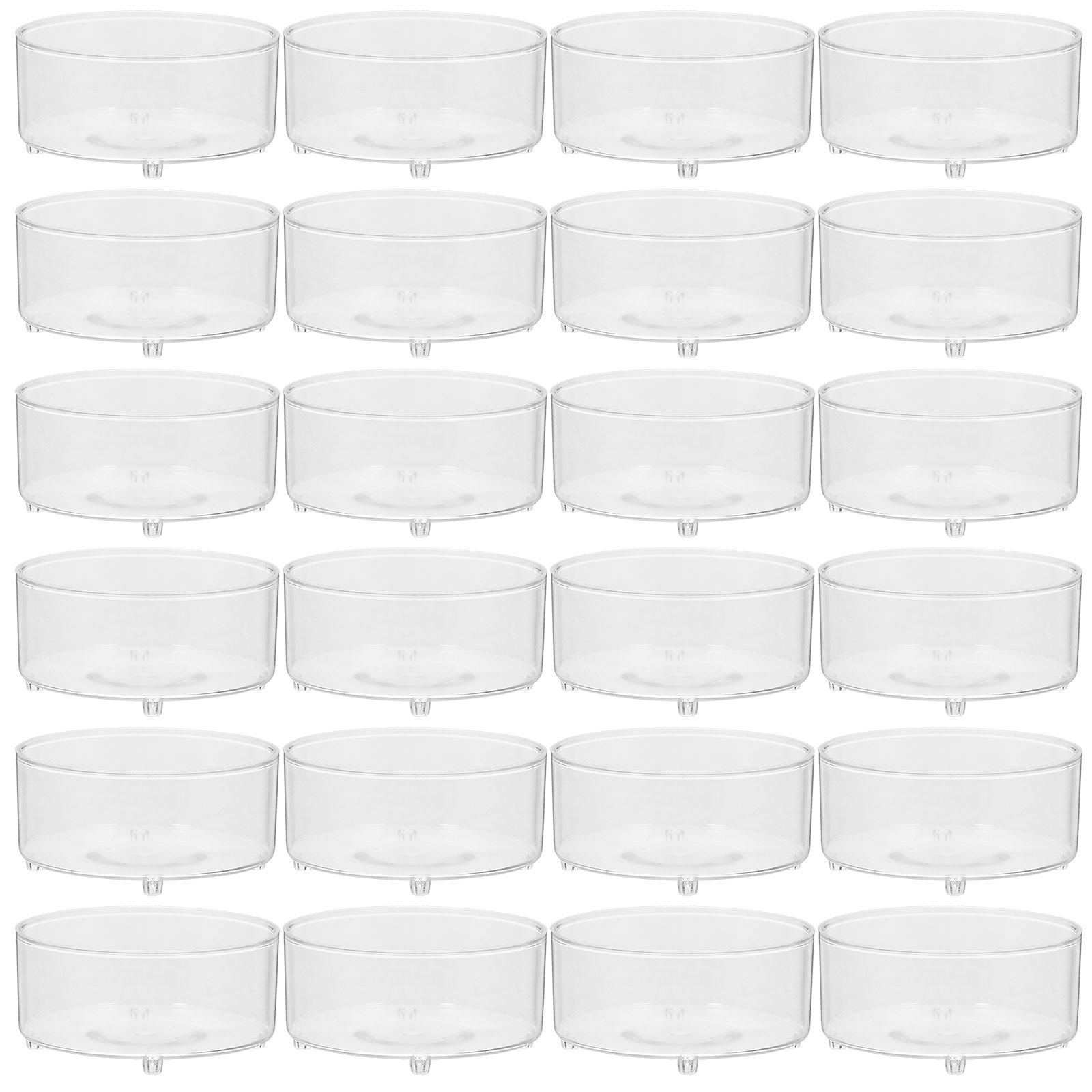 50Pcs Plastic Cups for Tealigh - Plastic Cup 50Pcs review and price
