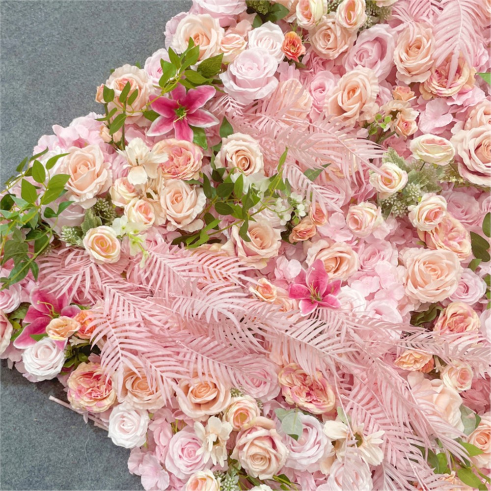 Uflower 5D Pink Rose Cloth Flo - Flower Wall Panel review and price