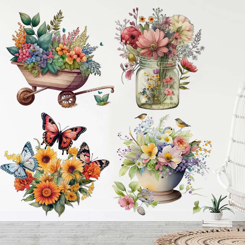Rural Style Flower Watercolor  - Flower Wall Panel review and price
