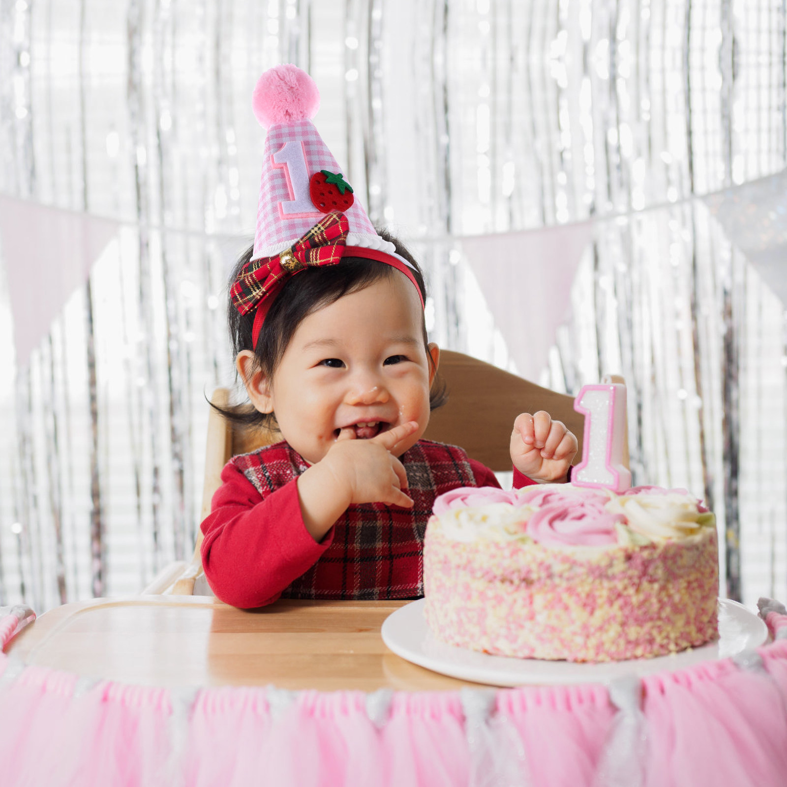 Strawberry Cone Birthday Hat P - Party Hat Cone review and price