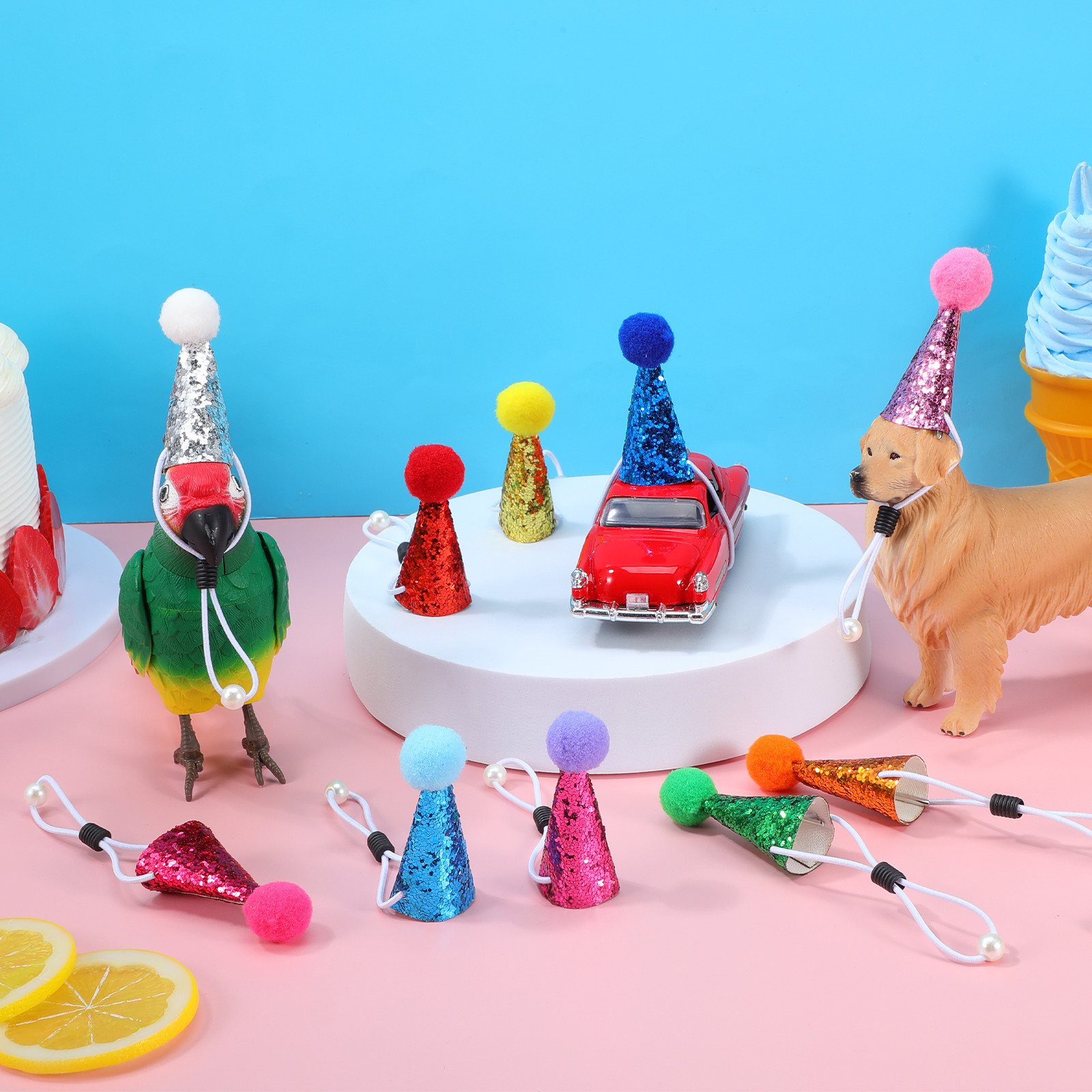 10 pcs Party Hat Birthday Hall - Party Hat Cone review and price