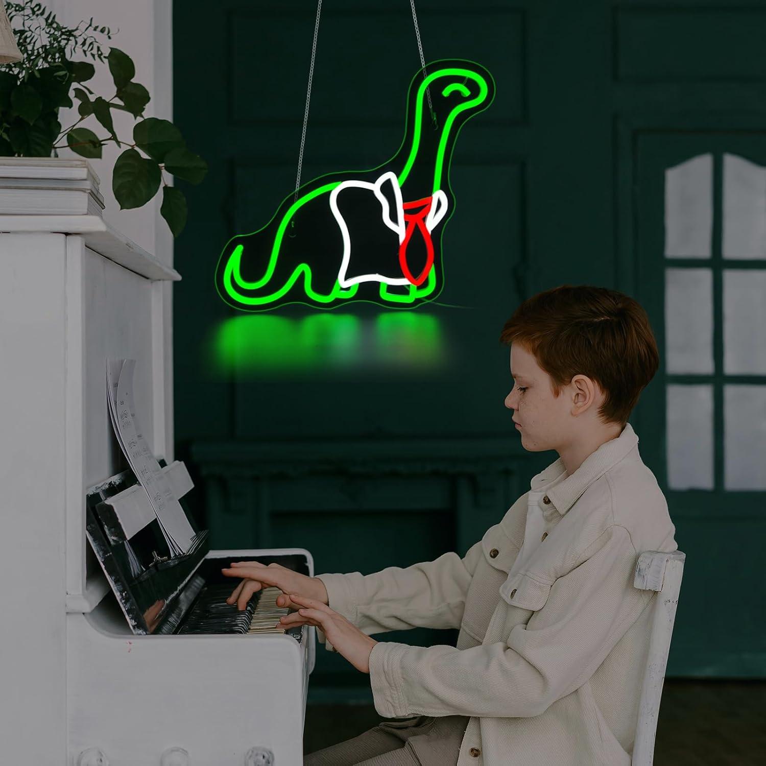 Dinosaur Neon Sign Dimmable LE - Neon Sign Party review and price