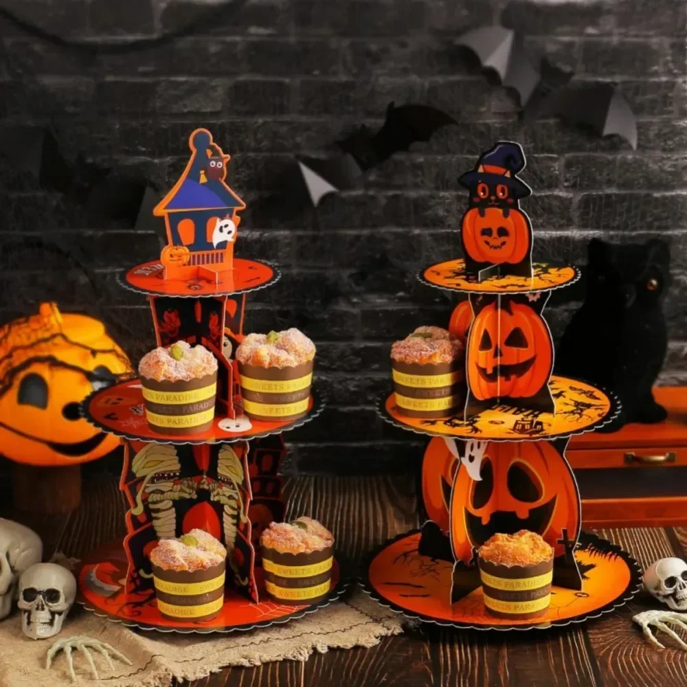 Halloween 3 Tier Dessert Stand - Cupcake Stand Tier review and price
