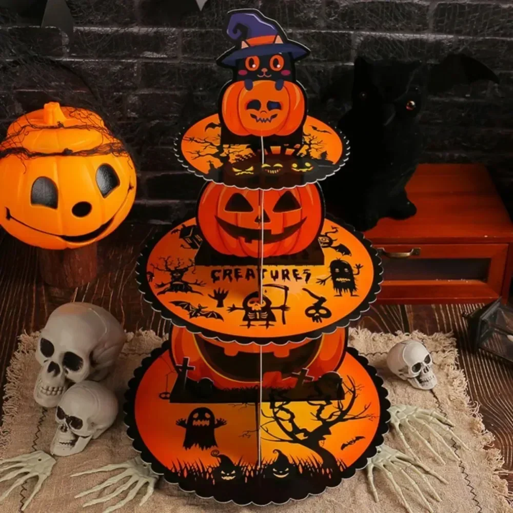 Halloween 3 Tier Dessert Stand - Cupcake Stand Tier review and price