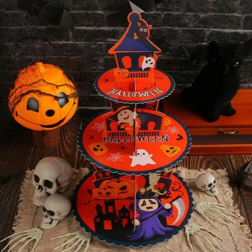 Halloween 3 Tier Dessert Stand - Cupcake Stand Tier review and price
