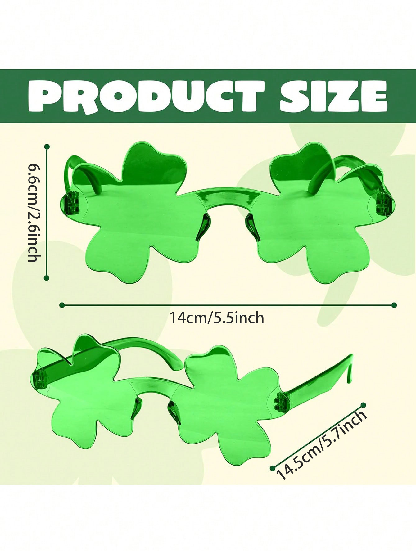 12/6/1 Pair St. Patrick's Day  - Event Supplies review and price