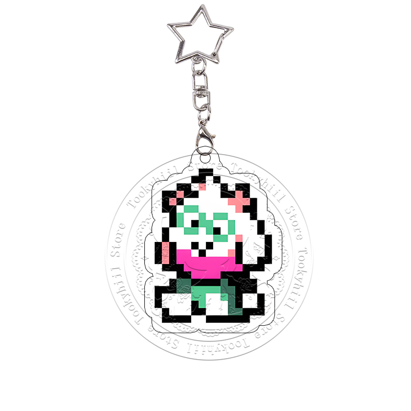 Pixel Deltarune Acrylic Keycha - Event Supplies review and price